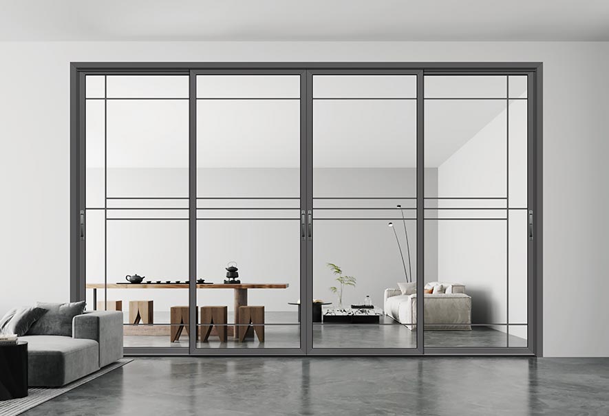 曜影系列中窄推拉門(mén)